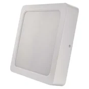 LED površinska svetilka RUBIC, kvadrat, bela, 24W, nevtralna bela