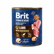 Brit Premium By Nature Hrana za Pse Jagnjetina Z Ajdo 800 g