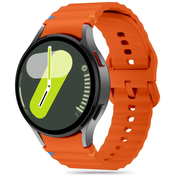 TECH-PROTECT SILICONE SPORT SAMSUNG GALAXY WATCH 4 / 5 / 5 PRO / 6 / 7 / FE ORANGE (5906302313457)