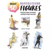 Rayher. Knjiga Paint 50: Watercolour Figures