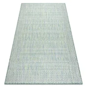 eoshop Preproga SISAL SION Aztec 22184 Diamonds flat weave green/blue/ecru ( - Velikost: 80x150 cm)