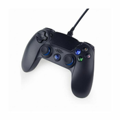 JPD-PS4U-01 Gembird USB 2.0 analog vibration gamepad, PlayStation 4 / PC, 3m black