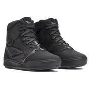Urbane motoristicke cipele XPD Moto Way AIRKNIT, crne/sive