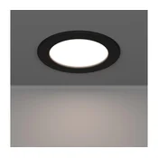 Eglo 901387 - LED ugradno svetlo FUEVA LED/6,3W/230V precnik 11,9 cm crno