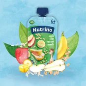 Nutrino Pauc, Jabuka, kruška, banana i žitarice, 100g