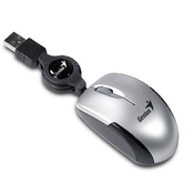 Genius Micro Traveler, USB, silver