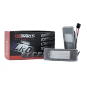 shumee LED luči za registrsko tablico 6000K hladno bela 12V Canbus za Peugeot Citroen Mercedes Nissan VW