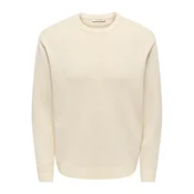 Only & Sons Pulover ONSTING volneno bela