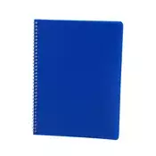 Kolegij blok - A4, špiralni, karo, 60 listov, PP, 80 g, moder