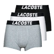 LACOSTE Boksarice, siva, črna, bela