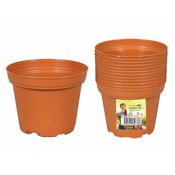 NOHEL GARDEN Cvetlični lonec CLASSIC TOD light plastika d9,5cm 12pcs