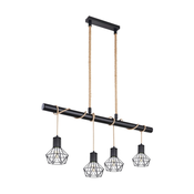 Globo 54017-4H - Luster na sajli PRISKA 4xE27/60W/230V