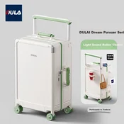 Dula Kofer, 66.04cm, Belo-zeleni