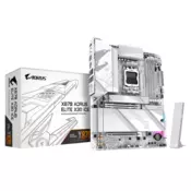 GIGABYTE X870 AORUS ELITE X3D ICE, DDR5, SATA3, USB4, DP, 5GbE, WiFi 7, AM5 ATX