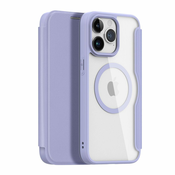 DUX DUCIS Skin X Pro MagSafe etui/ovitek za iPhone 15 Pro, Vijoličen
