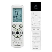 General SAMSUNG DB96-25924C, AR07CXCAAWKNEU, AR09CXCAAWKNEU, AR12CXCAAWKNEU - razkošen osvetljen daljinski upravljalnik
