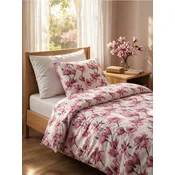 Sinsay - Set posteljine sa cvetnim motivom - roze
