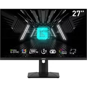MSI gaming monitor G274PF, MONMSI00019, Rapid IPS, 27inch, črna