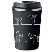 shumee Vrhunska termo skodelica z zabavnim potiskom LaLinea Balum 350 ml KT_026