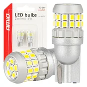shumee LED CANBUS žarnice T10 W5W 30SMD 2016 bela 12V 24V AMIO-04233