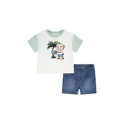 Komplet za bebe Levis PALM TREE TEE & DENIM SET