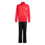 ADIDAS SPORTSWEAR Športna trenirka rdeča/črna/bela