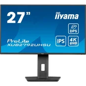 iiyama ProLite XUB2792UHSU-B6 computer monitor 68.6 cm (27) 3840 x 2160 pixels 4K Ultra HD LED Black