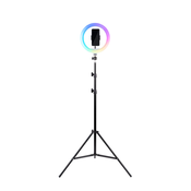 HAVIT RGB LED svetlobni obroč s tripod stojalom