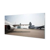 tulup.si Zidna obloga za kuhinju Letališče letalo nebo stavbe 120x60 cm