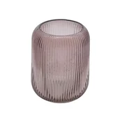 Vaza SPLENDOR steklo strojno izdelano d12x15cm