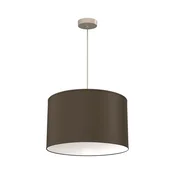 Viseča svetilka na kablu ARDEN 1xE27/15W/230V O 40 cm bež/rjava