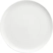 FORTESSA plitek krožnik, dvignjen rob, o: 270 mm, bel (4 kos)