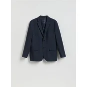 Reserved - Slim fit sako u mikro karo uzorku