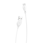 USB na USB-C kabel Dudao L4T 2.4A 1m (bijeli)