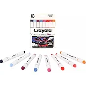 Crayola: Art Markers – Komplet flomastrov sončnega zahoda, 8 kos