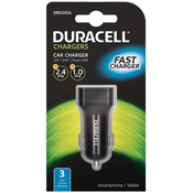 Duracell Autopunjač – Uni 2xUSB – 1A+2.4A - Black