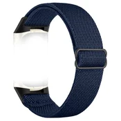 INF Najlonski pašček za uro Fitbit Charge 5/6 NavyBlue, (21605444)