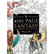 400 Page Fantasy Coloring Collection
