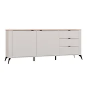 Komoda Soavie 100 Hrast, Kašmir, S ladicama i vratima, 75x183x43cm