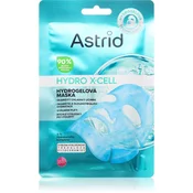 Astrid Hydro X-Cell hidrogel maska za gladitev kože in zmanjšanje vidnosti gub 1 kos