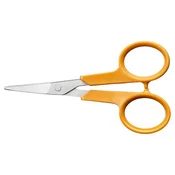 Škarje za blago, 10 cm, ukrivljene, FISKARS Classic, oranžne
