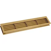 Prezračevalna rešetka za sobna vrata 454 x 90 mm rjava