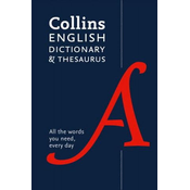 Paperback English Dictionary and Thesaurus Essential