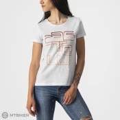 Castelli BELLAGIO TEE ženska majica s kratkimi rokavi, bela (S)