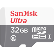 SanDisk Ultra MicroSDXC memorijska kartica, 32 GB, UHS-I + SD adapter