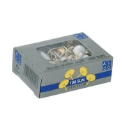 ALCO Risalni žebljički, beli, 100 kos