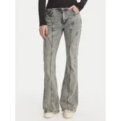 Guess Jeans hlače W6RA2 WD6671 Modra