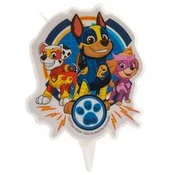 Dekora Svečka za torto Paw Patrol 2D, 1 komplet
