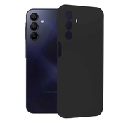 Techsuit Soft Edge silikonska maska za Samsung Galaxy A15 4G / A15 5G črna