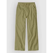 Patagonia Point Reyes Canvas Wide Leg Pants gumtree green